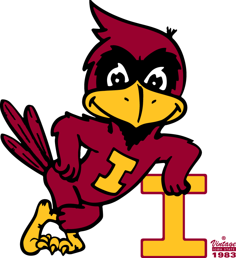 Iowa State Cyclones 1983-1995 Alternate Logo iron on transfers for T-shirts